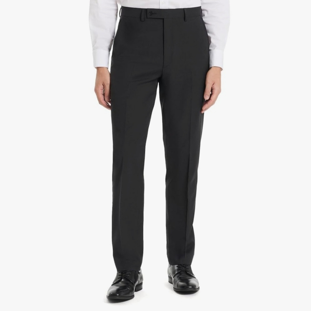 Calvin Klein Jace Slim Fit Wool Blend Suit Pants